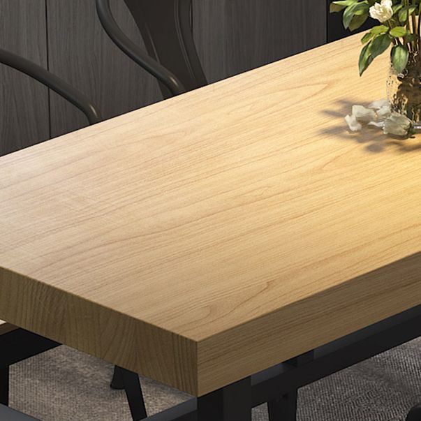 Modern Dining Set 1/2/3/5/7 Pieces Rectangle Pine Wood Dining Table for Dining Room Clearhalo 'Dining Room Sets' 'Dining Tables & Seating' 'dining_room_set' 'furn' 'furn_dining_room_set' 'Furniture' 'Kitchen & Dining Furniture' 1200x1200_3386f014-722d-4473-bae3-037218305bf1