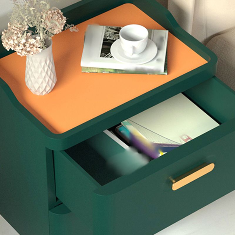 Glam imitazione in legno tavolo da tavolo da tavolo gambe incluse comodino da letto