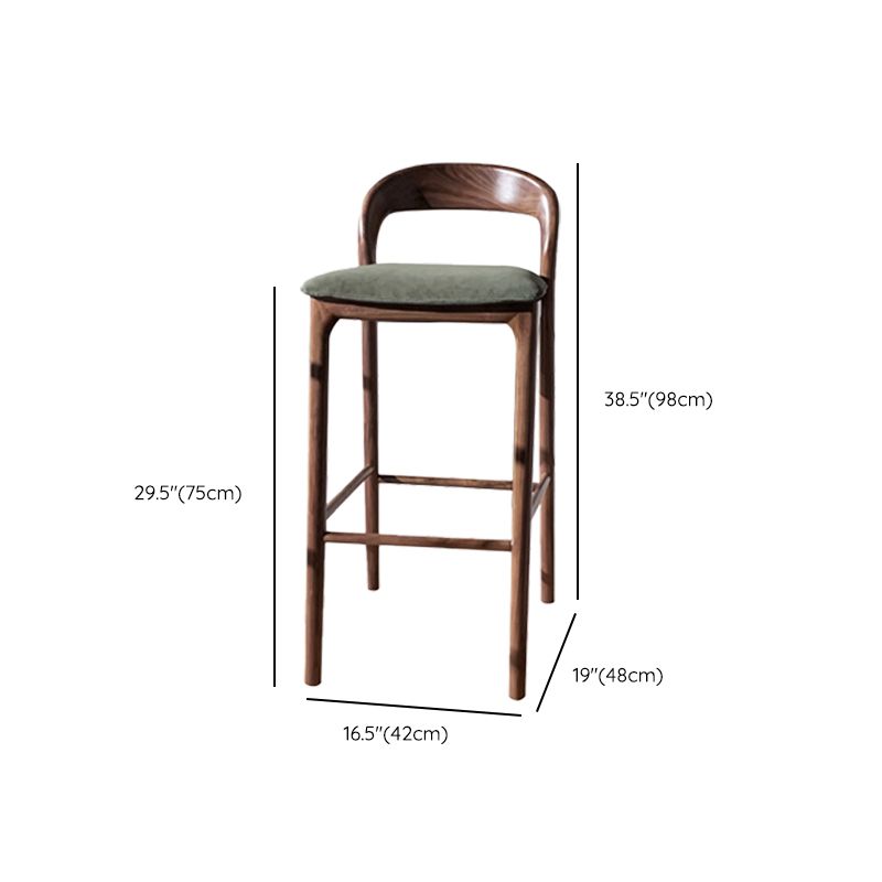 Brown Ash Wood Counter Stools Industrial Green Velvet Stools Clearhalo 'Bar Furniture' 'Bar Stools' 'bar_stools' 'furn' 'furn_bar_stools' 'Furniture' 'Kitchen & Dining Furniture' 1200x1200_33915034-fd98-42c8-a0ed-53ce9a330248
