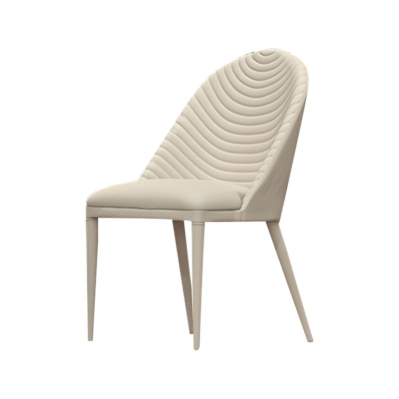 Sedie da pranzo e accento imbottite contemporanee per sala da pranzo