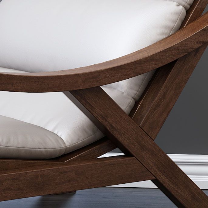 Chaise à bascule moderne du milieu du siècle