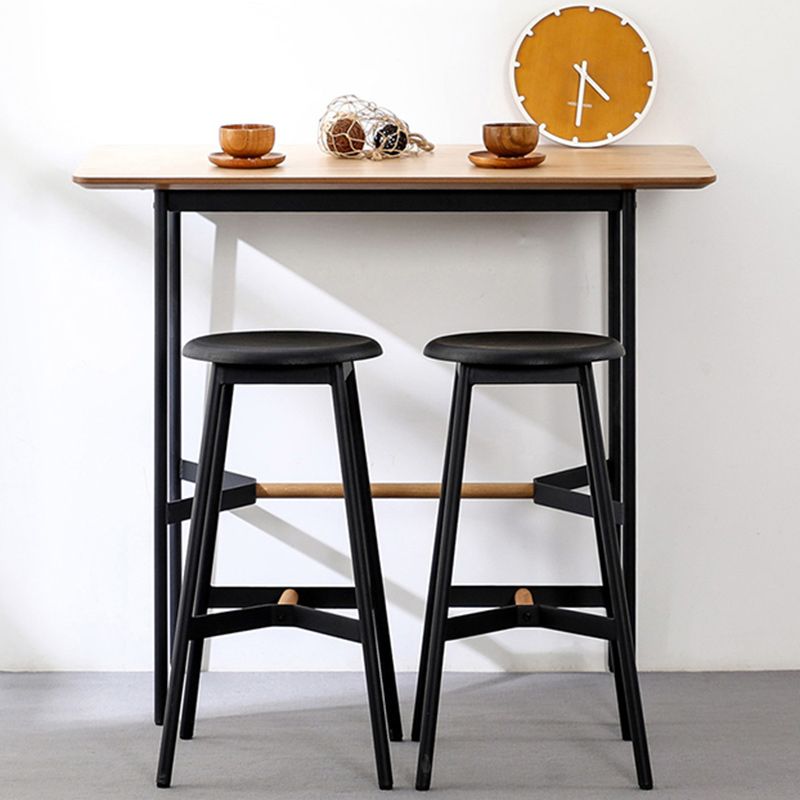 Modern Style Round Bar-stool Metal Counter Bar Stool for Restaurant Clearhalo 'Bar Furniture' 'Bar Stools' 'bar_stools' 'furn' 'furn_bar_stools' 'Furniture' 'furniture_bar_stools' 'Kitchen & Dining Furniture' 1200x1200_339664d4-a898-43b8-937f-4b3f4bcedfca