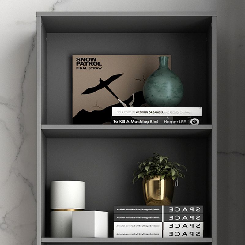 Contemporary Engineered Wood Bookcase Closed Back Standard Bookshelf Clearhalo 'Bookcases' 'furn' 'furn_bookcases' 'Furniture' 'Office Furniture' 1200x1200_33975b4b-2544-4d34-b0ed-474df1de5187