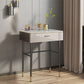 Modern Slate Top Vanity Makeup Table Set Grey Makeup Vanity Desk Table