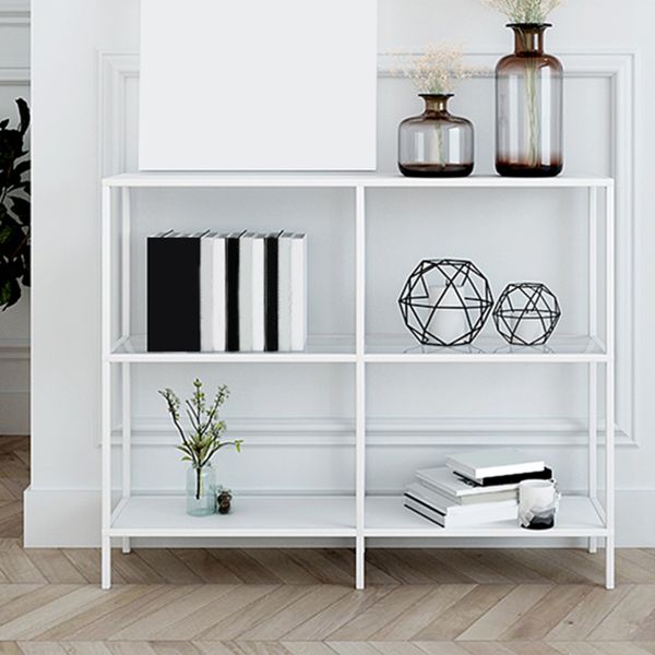 Tabella dell'accento console contemporanea a 3 battitura tavolo da divano console di finitura antica in metallo