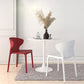 Scandinavian Style Plastic Dining Armless Chairs Wingback Chairs (Set of 4) Clearhalo ' kitchen&dining_furn' 'Dining Chairs' 'Dining Tables & Seating' 'dining_chair' 'furn' 'furn_dining_chair' 'Furniture' 'furniture_dining_chair' 'Kitchen & Dining Furniture' 'kitchen' 1200x1200_339bf6b9-a7f4-4d6f-be41-440608bcedc6