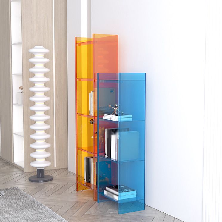 Closed Back Plastic Bookcase Scandinavian Style Bookshelf for Home Office Study Room Clearhalo 'Bookcases' 'furn' 'furn_bookcases' 'Furniture' 'furniture_bookcases' 'Office Furniture' 1200x1200_339ed843-9dac-49fb-9051-99f0cb2e4782