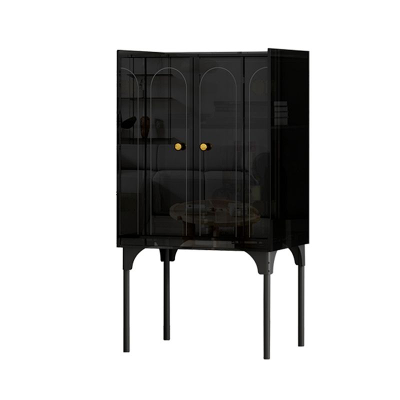 Moderno soggiorno acrilico cabinet di sideboard di credone largo 15 pollici