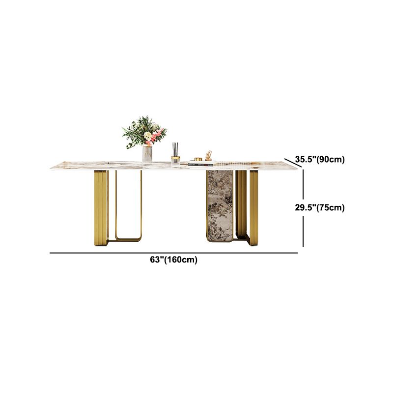 Contemporary Dining Set Stone 1/4/7 Pieces Dining Furniture for Home Clearhalo 'Dining Room Sets' 'Dining Tables & Seating' 'dining_room_set' 'furn' 'furn_dining_room_set' 'Furniture' 'Kitchen & Dining Furniture' 1200x1200_33ab2e3e-c518-41ae-8ed2-90661ed419e8