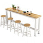 Modern Rectangle Wooden Table Dining Bar Counter Table for Home Clearhalo 'Bar Furniture' 'Bar Tables' 'bar_tables' 'Furniture' 'furniture_bar_tables' 'Kitchen & Dining Furniture' 1200x1200_33abfc07-230e-47f3-a877-3472b2b2b33b
