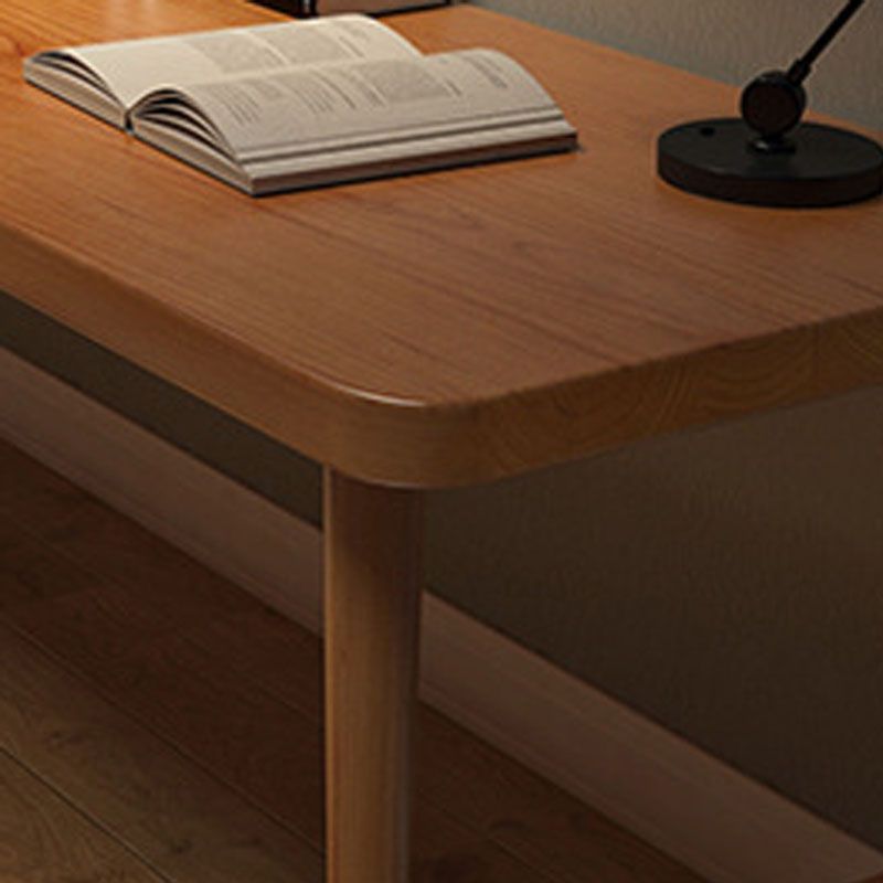 Scrivania rettangolare contemporanea scrivania in legno solido per casa