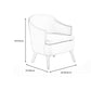Linen Chair 25" L x22.8" W x28.7" H Arms Included Chair for Living Room Clearhalo 'Accent Chairs' 'accent_chairs' 'Chairs & Seating' 'furn' 'furn_accent_chairs' 'Furniture' 'furniture_accent_chairs' 'Living Room Furniture' 1200x1200_33af49d4-d5ac-40f4-9949-e23f9d1cf6eb