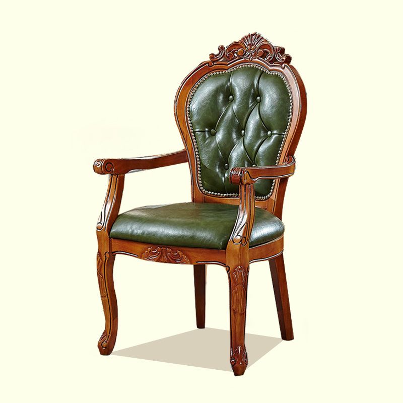 Traditional Dining Chairs Arm Side Chair for Kitchen with Wooden Legs Clearhalo ' kitchen&dining_furn' 'Dining Chairs' 'Dining Tables & Seating' 'dining_chair' 'furn' 'furn_dining_chair' 'Furniture' 'furniture_dining_chair' 'Kitchen & Dining Furniture' 'kitchen' 1200x1200_33b0c94b-0985-4f5b-a9a6-287b7ad6d31b