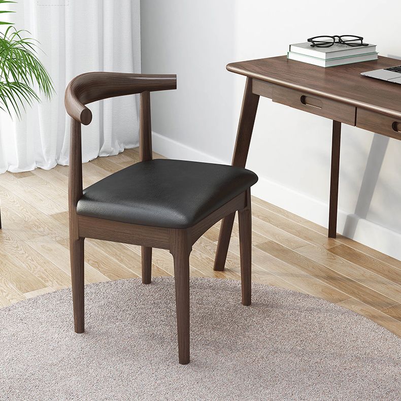 Industriële gestoffeerde zijstoelen open achterstoel