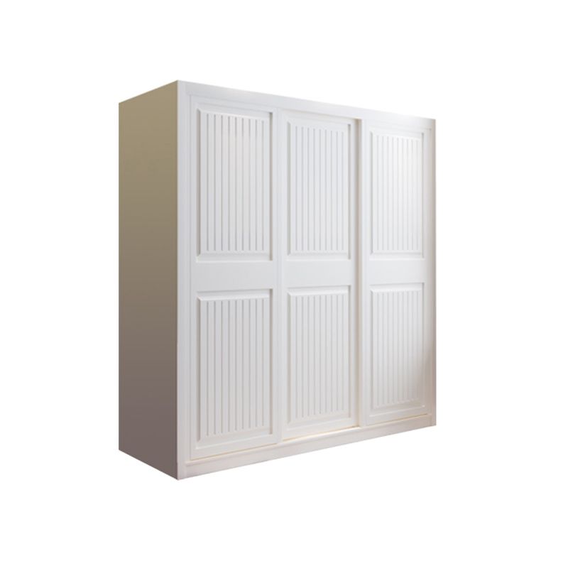 Contemporary Wardrobe Armoire with Garment Rod Wood Wardrobe Closet Clearhalo 'Armoires & Wardrobes' 'armoires_wardrobes' 'Bedroom Furniture' 'furn' 'furn_armoires_wardrobes' 'Furniture' 1200x1200_33b24cd6-b625-4c2e-98c0-606eee68687d