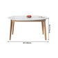 Modern White Round Shape Table Sintered Stone Top Standard Dining Table for Kitchen Clearhalo ' dining_table' 'Dining Tables & Seating' 'Dining Tables' 'furn' 'furn_dining_table' 'Furniture' 'furniture_dining_table' 'Kitchen & Dining Furniture' 'kitchen&dining_furn' 'kitchen' 'kitchen_dining_table' 1200x1200_33b27bed-98a2-4853-bcf9-145d87f6f4c2