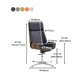 Chrome Metal Frame Modern Desk Chair with High Back Armless Executive Office Chair Clearhalo 'furn' 'furn_office_chair' 'Furniture' 'furniture_office_chair' 'Office Chairs' 'Office Furniture' 'office_chair' 1200x1200_33b32717-e08f-4e0e-8ee3-ca2ac0630056