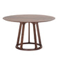 Dining Room Dinner Kitchen Table Solid Wood Round Dining Table Clearhalo 'Dining Tables & Seating' 'Dining Tables' 'dining_table' 'furn' 'furn_dining_table' 'Furniture' 'Kitchen & Dining Furniture' 1200x1200_33b342b1-9bd3-4fbd-afeb-a02ead64dd74