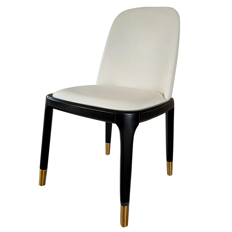 Industrial Style Solid Wood Dining Side Chair Leather Side Chair for Dining Room Clearhalo ' kitchen&dining_furn' 'Dining Chairs' 'Dining Tables & Seating' 'dining_chair' 'furn' 'furn_dining_chair' 'Furniture' 'furniture_dining_chair' 'Kitchen & Dining Furniture' 'kitchen' 1200x1200_33b3f8db-f318-4c76-88aa-8cee0aff96af