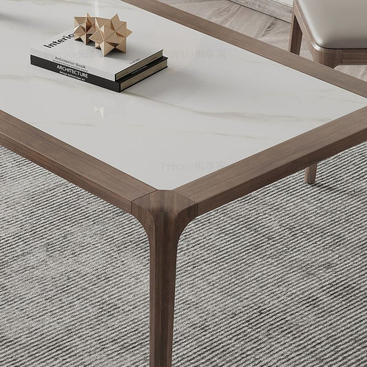 Contemporary Style Sintered Stone Rectangle Table Set 1/4/5/7 Pieces Dining Set Clearhalo 'Dining Room Sets' 'Dining Tables & Seating' 'dining_room_set' 'furn' 'furn_dining_room_set' 'Furniture' 'Kitchen & Dining Furniture' 1200x1200_33b67a6c-6c8d-4943-afab-9c255d8fe7b8