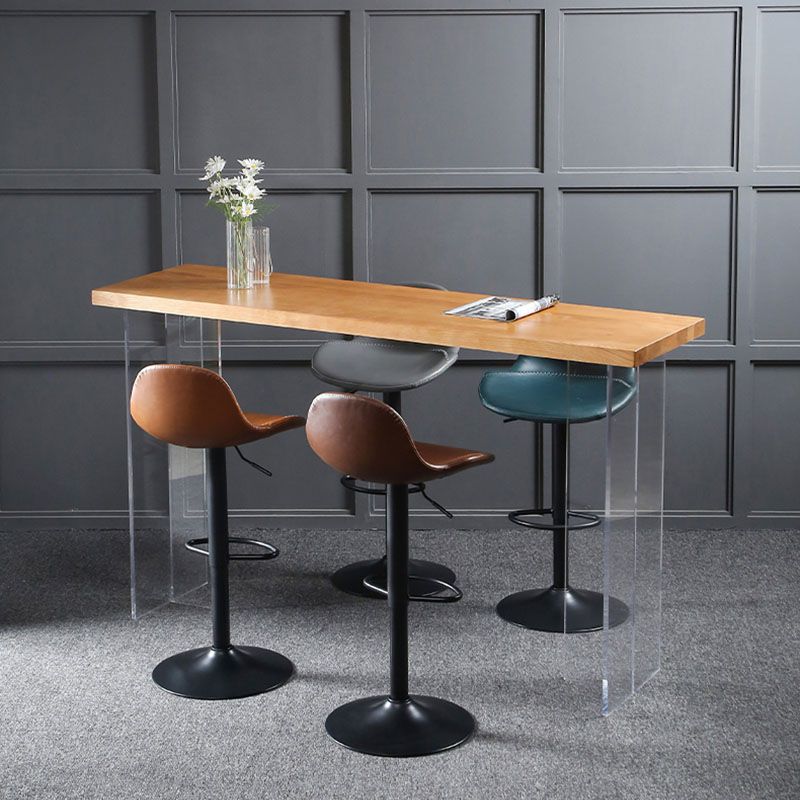 Adjustable Height Iron Leather Counter Stools Black Swivel Scandinavian Bar Stools Clearhalo 'Bar Furniture' 'Bar Stools' 'bar_stools' 'furn' 'furn_bar_stools' 'furniture_bar_stools' 'Kitchen & Dining Furniture' 'kitchen&dining_furn' 'kitchen' 'kitchen_furn' Furniture' 1200x1200_33b92ea6-3be1-435a-92e0-66c9337b4d98