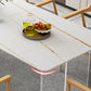 Modern Dining Table Rectangle Stone Top Table with Sled Base Clearhalo ' dining_table' 'Dining Tables & Seating' 'Dining Tables' 'furn' 'furn_dining_table' 'Furniture' 'furniture_dining_table' 'Kitchen & Dining Furniture' 'kitchen&dining_furn' 'kitchen' 'kitchen_dining_table' 1200x1200_33be8b28-335f-4303-b688-e04a5068e26a