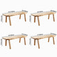 Modern Khaki Solid Wood Dining Table Rectangle Kitchen Dining Table with 4 Legs Base Clearhalo ' dining_table' 'Dining Tables & Seating' 'Dining Tables' 'furn' 'furn_dining_table' 'Furniture' 'furniture_dining_table' 'Kitchen & Dining Furniture' 'kitchen&dining_furn' 'kitchen' 'kitchen_dining_table' 1200x1200_33c05b2a-6b64-45d5-8d24-4bff49308a31