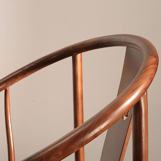 Traditional Style Kitchen Wooden Dining Chairs Dining Arm Side Chairs