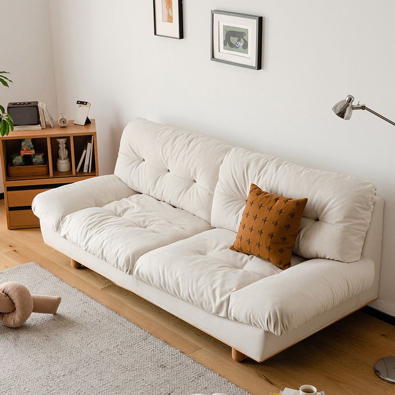 Contemporary Sofa Faux Leather Armless Sofa with Loose Back for Living Room Clearhalo 'furn' 'furn_sofas' 'Furniture' 'Living Room Furniture' 'Sofa' 'sofas' 1200x1200_33c11cd0-a6e5-4719-9ddc-6687a2cb05fa
