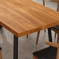 Industrial 1/2/5/7 Pieces Dining Set Solid Wood Dining Table with Chairs Clearhalo 'Dining Room Sets' 'Dining Tables & Seating' 'dining_room_set' 'furn' 'furn_dining_room_set' 'Furniture' 'furniture_dining_room_set' 'Kitchen & Dining Furniture' 'kitchen&dining_furn' 'kitchen' 1200x1200_33c5a67a-0162-41b4-afb9-ca66776acc29