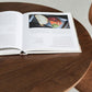 Modern Pedestal Wooden Coffee Table Round Top Shape Folding Cocktail Table Clearhalo 'Coffee & Accent Tables' 'Coffee Tables' 'coffee_tables' 'furn' 'furn_coffee_tables' 'Furniture' 'Living Room Furniture' 1200x1200_33c81504-1292-45c7-a7a2-39ae29b8d45d
