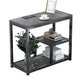 Industrial Rectangular Accent Side Table Metal Side End Snack Table Clearhalo 'Coffee & Accent Tables' 'End & Side Tables' 'end_side_tables' 'furn' 'furn_end_side_tables' 'Furniture' 'Living Room Furniture' 1200x1200_33c85103-cc1c-407d-b0b3-ca67f3c5e630