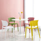 Contemporary Style Stackable Chair Dining Open Back Armless Chairs with Plastic Legs Clearhalo 'Dining Chairs' 'Dining Tables & Seating' 'dining_chair' 'Furniture' 'furniture_dining_chair' 'Kitchen & Dining Furniture' 1200x1200_33c85810-08cc-4e08-b404-4ba0c0727763