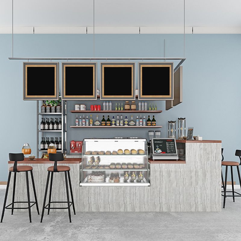 Modern Armless Backrest Counter Stool Iron Household Bar Stool with Cushion Clearhalo 'Bar Furniture' 'Bar Stools' 'bar_stools' 'furn' 'furn_bar_stools' 'furniture_bar_stools' 'Kitchen & Dining Furniture' 'kitchen&dining_furn' 'kitchen' 'kitchen_furn' Furniture' 1200x1200_33ce178d-a8c5-4b53-9ea2-682bfbb8c71a