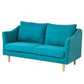 Modern Velvet 2-seat Loveseat with Pillow Top Arm for Apartment 31.5"H Clearhalo 'furn' 'furn_sofas' 'Furniture' 'furniture_sofas' 'kitchen' 'kitchen_sofas' 'Living Room Furniture' 'Sofa' 'sofas' 1200x1200_33cf4223-1df0-4574-af6f-dceb1e12ceb4