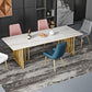 Metal Traditional Luxury Rectangle Table Sintered Stone Indoor Table for Kitchen and Dining Room Clearhalo ' dining_table' 'Dining Tables & Seating' 'Dining Tables' 'furn' 'furn_dining_table' 'Furniture' 'furniture_dining_table' 'Kitchen & Dining Furniture' 'kitchen&dining_furn' 'kitchen' 'kitchen_dining_table' 1200x1200_33d20d9d-0039-4a18-83ff-c94d1ce52698