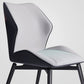 Wingback Armless Dining Chairs Modern Faux Leather Dining Side Chair