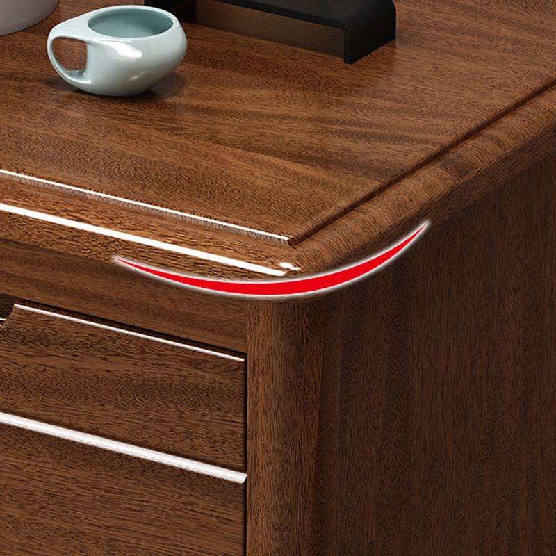 Moderne accenttafel nachtkastje antieke afwerking nachttafel met laden