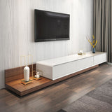 Stand TV da 16,5 "D TV Console TV a deposito chiuso in legno con 3 cassetti