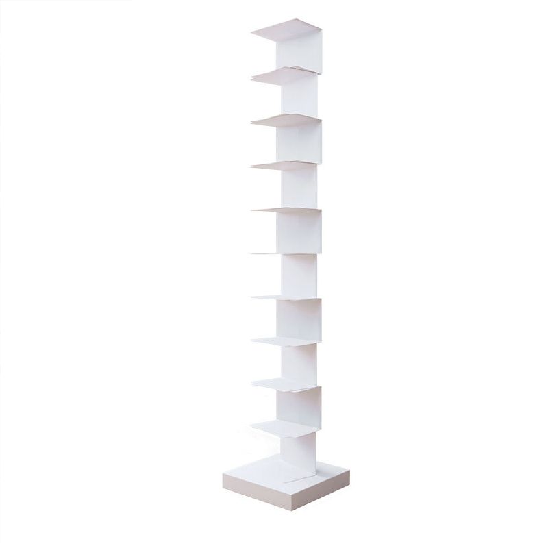 Open Metal Bookcase Shelf Modern Style with Rectangular Shelves Clearhalo 'Bookcases' 'furn' 'furn_bookcases' 'Furniture' 'furniture_bookcases' 'kitchen' 'kitchen_bookcases' 'Living Room Furniture' 'Office Furniture' 1200x1200_33d813cc-3f3b-449c-b653-2c0fc5f75a85