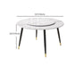 1/4/7 Pcs Metal Modern Dining Room Set with Round Table Dining Set Clearhalo 'Dining Room Sets' 'Dining Tables & Seating' 'dining_room_set' 'furn' 'furn_dining_room_set' 'Furniture' 'furniture_dining_room_set' 'Kitchen & Dining Furniture' 'kitchen&dining_furn' 'kitchen' 1200x1200_33d8279c-9983-488f-93f0-5fedb586bcf9