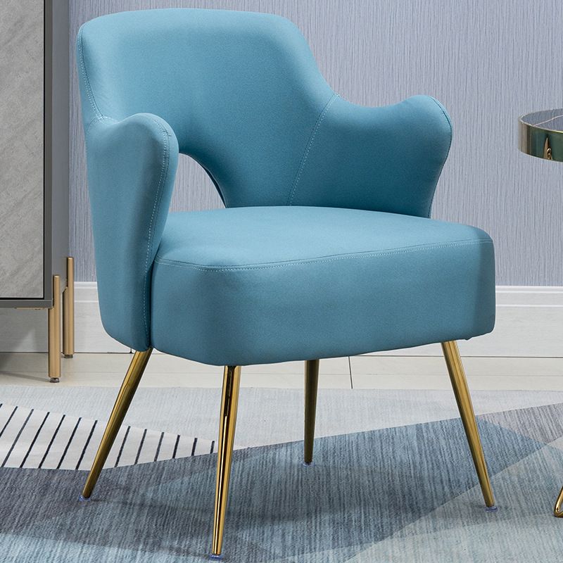 Armchair Chair 23.6" L x23.6" W x30.7" H Chair with Basic Four Legs Clearhalo 'Accent Chairs' 'accent_chairs' 'Chairs & Seating' 'Furniture' 'furniture_accent_chairs' 'Living Room Furniture' 1200x1200_33d84661-aec2-4bee-9e1e-e00899b9f3ba