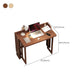 Contemporary Rubber Wood Writing Desk Folding Sled Base Office Desk Clearhalo 'furn' 'furn_office_desk' 'Furniture' 'Office Desks' 'Office Furniture' 'office_desk' 1200x1200_33d8dcd1-6e1e-4b92-a821-7470866f2473