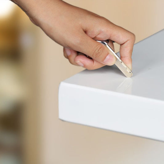 Glam rechthoekig schrijfbureau 29.53 "Tall massief houten bureau