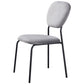 Contemporary Style Metal Dining Room Kitchen Chair Open Back Side Chairs Clearhalo ' kitchen&dining_furn' 'Dining Chairs' 'Dining Tables & Seating' 'dining_chair' 'furn' 'furn_dining_chair' 'Furniture' 'furniture_dining_chair' 'Kitchen & Dining Furniture' 'kitchen' 1200x1200_33da90ae-5d77-4376-b174-cf0985bc6a76