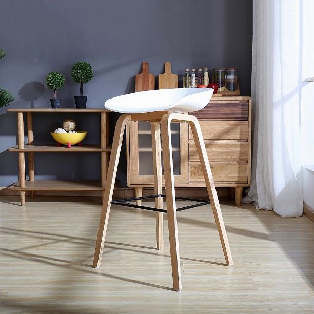 Contemporary Solid Wood Barstool Indoor Bar Stool with Low Back for Kitchen Clearhalo 'Bar Furniture' 'Bar Stools' 'bar_stools' 'furn' 'furn_bar_stools' 'furniture_bar_stools' 'Kitchen & Dining Furniture' 'kitchen&dining_furn' 'kitchen' 'kitchen_furn' Furniture' 1200x1200_33da9222-b7ca-42db-8b50-7363712fa8ea