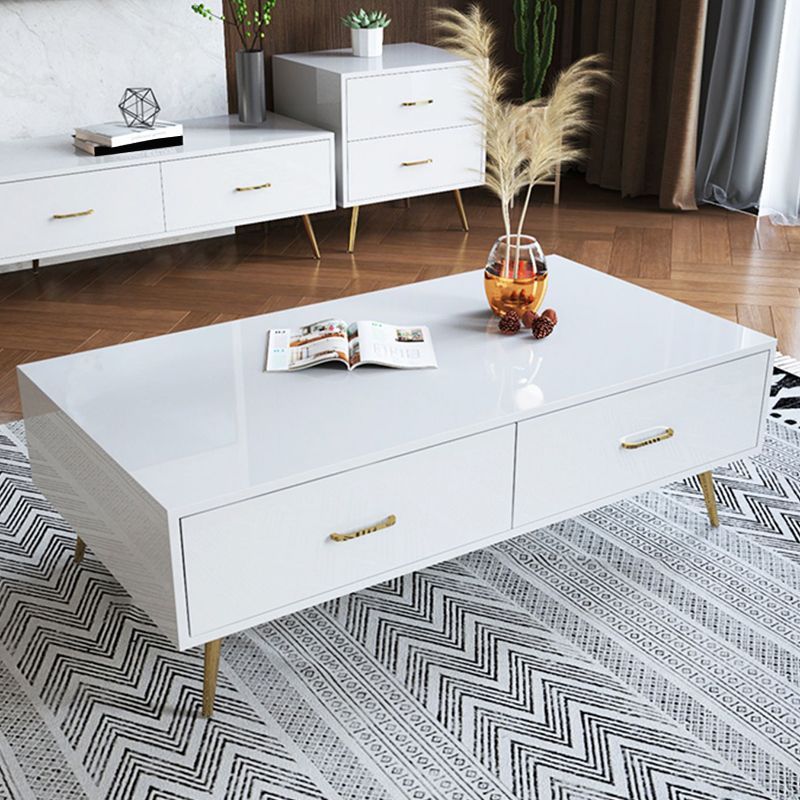 Glam Slate salontafel geen pijnlijke nestelende salontafel set