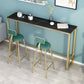 Nordic Glam Rectangle Bar Counter Table Stone Bar Counter Table for Kitchen Clearhalo 'Bar Furniture' 'Bar Tables' 'bar_tables' 'furn' 'furn_bar_tables' 'Furniture' 'Kitchen & Dining Furniture' 1200x1200_33db0d44-3639-4bb9-82d7-c2daa0db1cf2