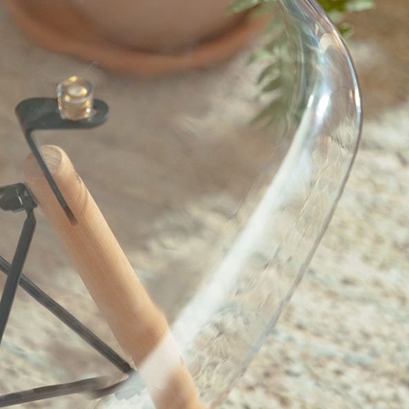 Modern Contemporary Plastic Armless Dining Chairs Solid Dining Chairs Clearhalo ' kitchen&dining_furn' 'Dining Chairs' 'Dining Tables & Seating' 'dining_chair' 'Furniture' 'furniture_dining_chair' 'Kitchen & Dining Furniture' 'kitchen' 1200x1200_33dda307-20b9-4bfb-8f44-1db8a722f87e