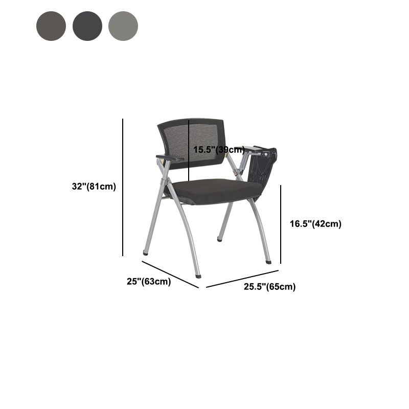 Mid-Back Executive Chair Contemporary Breathable Air Grid Guest Chair Clearhalo 'furn' 'furn_office_chair' 'Furniture' 'Office Chairs' 'Office Furniture' 'office_chair' 1200x1200_33e0f83e-d078-4d8c-a83a-6c9e39f94081